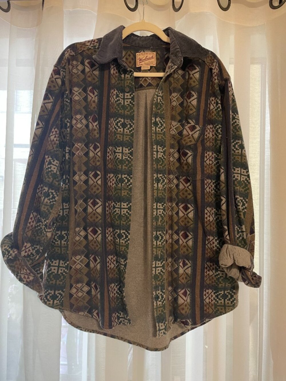 Vintage Woolrich Aztec Flannel